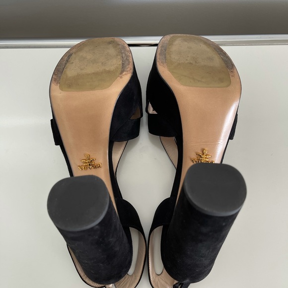 Prada suede black platforms - Picture 5 of 5